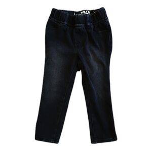 Baby Gap Littlest Leggings Skinny Jeans Pull On Pants 18 24 Months Black Denim
